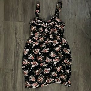 Floral mini dress